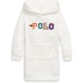 Polo Ralph Lauren Kids Logo Fleece Hoodie Dress (Little Kids)