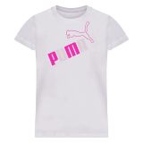 PUMA Kids Power Pack Cotton Jersey Short Sleeve Graphic Tee (Big Kids)