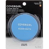 COVERGIRL Clean Matte Pressed Powder, Medium Light (Packaging May Vary)