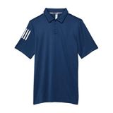 Adidas Golf Kids 3-Stripes Polo Shirt (Little Kids/Big Kids)