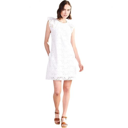 해틀리 Hatley Kaia Eyelet Dress - White