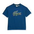 Lacoste Kids Embroidered Croc T-Shirt (Big Kids)