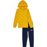 Nike Kids NSW Club SSNL All Over Print Set (Toddler)
