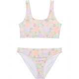 Roxy Kids All About Sol Cropped Swimsuit Set (Big Kids)