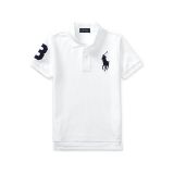 Polo Ralph Lauren Kids Big Pony Cotton Mesh Polo Shirt (Toddler)