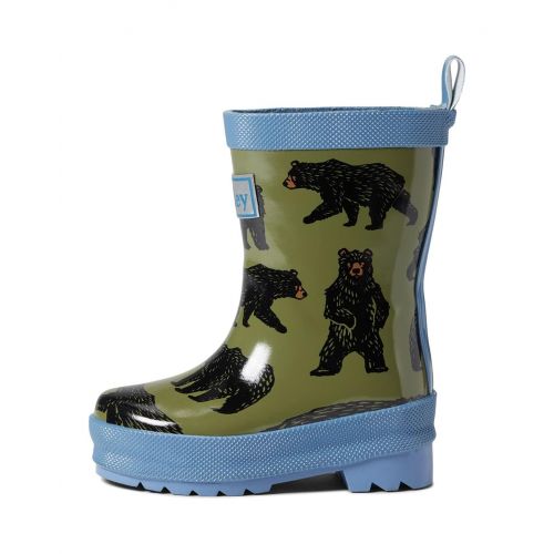해틀리 Hatley Kids Wild Bears Shiny Rain Boots (Toddleru002FLittle Kidu002FBig Kid)