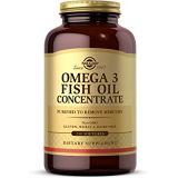 Solgar Omega-3 Fish Oil Concentrate, 240 Softgels - Support for Cardiovascular, Joint & Brain Health - Contains EPA & DHA Fatty Acids - Non GMO, Gluten/ Dairy Free - 120 Servings