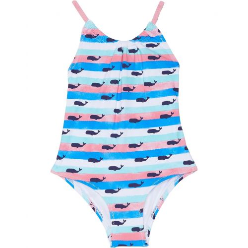 해틀리 Hatley Kids Nautical Whales Swimsuit (Toddleru002FLittle Kidsu002FBig Kids)