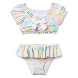 Janie and Jack Floral Bow Two Piece Swim (Toddler/Little Kids/Big Kids)