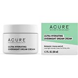 ACURE Ultra Hydrating Overnight Dream Cream | 100% Vegan | Intense Moisture For Super Thirsty Skin| Melatonin & Hemp Seed Oil | 1.7 Fl Ounce