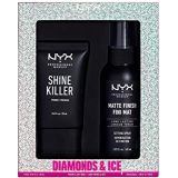 NYX PROFESSIONAL MAKEUP Diamonds & Ice Prime And Set Duo Shine Killer Primer + Matte Finish Setting Spray