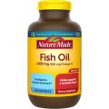 Nature Made Fish Oil 1200 mg Softgels, Fish Oil Supplements, Omega 3 Fish Oil for Healthy Heart Support, Omega 3 Supplement with 230 Softgels, 115 Day Supply