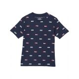 Tommy Hilfiger Kids Postal Print Short Sleeve T-Shirt (Big Kids)
