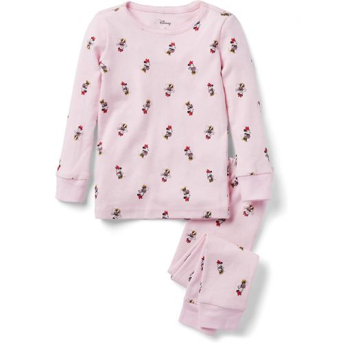 쟈니앤잭 Janie and Jack Minnie Mouse Tight Fit Sleepwear (Toddleru002FLittle Kidsu002FBig Kids)