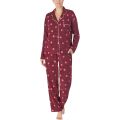 DKNY Long Sleeve Notch Pajama Set