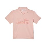Lacoste Kids Club Short Sleeve V-Neck Petit Pique Polo Shirt (Toddler/Little Kids/Big Kids)