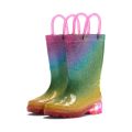 Western Chief Kids Celestial Ombre Lighted Waterproof Boot (Toddleru002FLittle Kid)