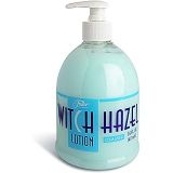 Fuller Brush Witch Hazel Lotion - Natural Moisturizing Cream For Dry Hands, Elbows, Knees, Feet, All Over Body W/Pump - Itch Free Moisture - Moisturizer/Aftershave Lotion For Men &