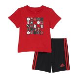 adidas Kids Tee and Shorts Set (Infant)