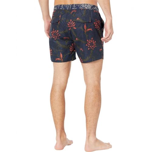  Scotch & Soda Short Length Printed Swim Shorts in Recycled Polyester