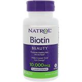 Natrol Biotin 10000 mcg, 100 Count (Pack of 1)