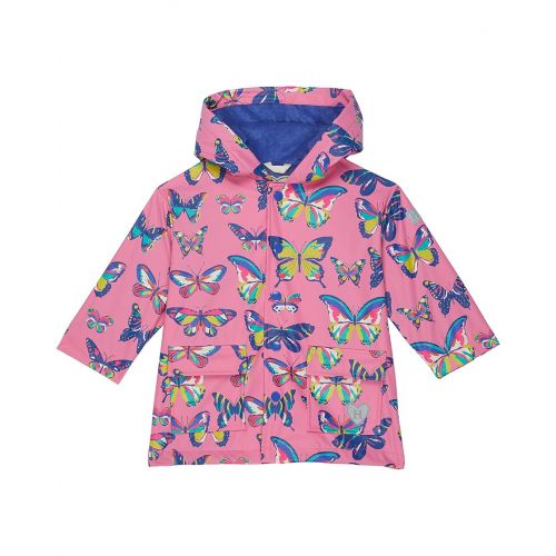해틀리 Hatley Kids Vibrant Butterflies Raincoat (Toddleru002FLittle Kidsu002FBig Kids)
