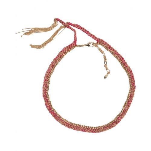 레베카밍코프 Rebecca Minkoff Woven Chain Necklace