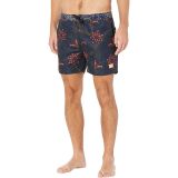 Scotch & Soda Short Length Printed Swim Shorts in Recycled Polyester