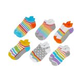 Jefferies Socks Sport Tab Non-Cushion Low Cut Socks 6-Pack (Toddler/Little Kid/Big Kid)