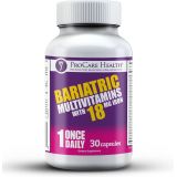 ProCare Health Once Daily Bariatric Multivitamin - Capsule - 18mg Iron - 30ct