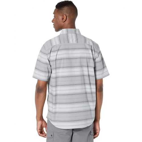 칼하트 Carhartt Rugged Flex Relaxed Fit Lightweight Short Sleeve Plaid Shirt