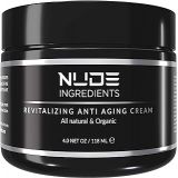 Nude Ingredients Mens Anti Aging Face Cream For Men - Day and Night Cream - Essential Facial Moisturizer for Men - Wrinkle Cream For Men - Cream For Dry Skin - Scented - 4 Ounce