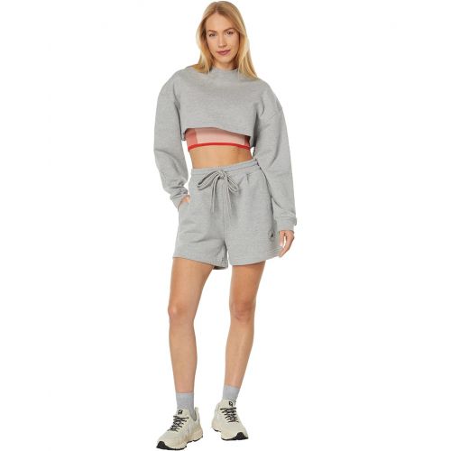 아디다스 Womens adidas by Stella McCartney TrueCasuals Cropped Sportswear Sweatshirt HR9173