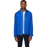 Nautica Mens Poly Stretch Zip Jacket with Hood