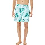 Nautica Sustainably Crafted 8 Tropical Print Swim