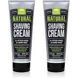 Pacific Shaving Company Natural Shave Cream, Cruelty Free, 7 oz (Pack of 2)