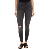 Madewell 9 Mid-Rise Skinny Jeans in Black Sea