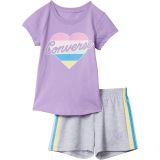 Converse Kids Graphic T-Shirt & Shorts Set (Little Kids)