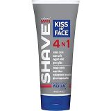 Kiss My Face Natural Man Aqua 4 in 1 Moisture Shave Cream, 6 Fluid Ounce
