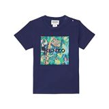 Kenzo Kids Short Sleeve T-Shirt w/ Jungle Print Graphic (Toddler)