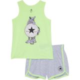 Converse Kids Zebra Top and Shorts Set (Toddler)