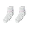 Jefferies Socks Seamless Tatted Edge Comfort Toe 2-Pack (Infant/Toddler/Little Kid/Big Kid)