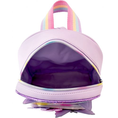  Miss Gwen’s OMG Accessories Diagonal Ombre Glitter Butterfly Crown Mini Backpack