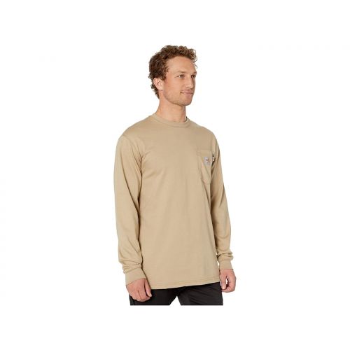 칼하트 Carhartt Flame-Resistant (FR) Force Cotton Long Sleeve T-Shirt
