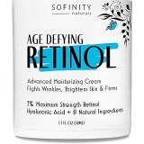 Sofinity Naturals Retinol Cream for Face with Hyaluronic Acid - 3% Maximum Strength Anti Aging Moisturizer - Day or Night Cream - For Wrinkles, Fine Lines, Firming on Face & Neck - for Men & Women -