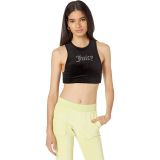 Juicy Couture Cropped Racerback Tank wu002F Embellishment