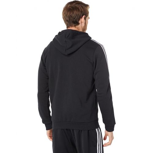 아디다스 adidas Essentials 3-Stripes Fleece Full Zip Hoodie