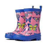 Hatley Kids Vibrant Butterflies Shiny Rain Boots (Toddleru002FLittle Kidu002FBig Kid)