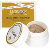 LASHVIEW Eyelash Extension Remover Cream,Powerful Removal, Lash Extension Remover Cream Low Irritation Cream for Sensitive Skin,5g