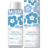 Nabia Okra Daily Balancing Facial Toner with Okra, Tea tree, Hyaluronic acid, Natural Tea tree scent. 4.05 fl oz